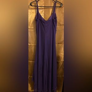 Purple party dress size slim large